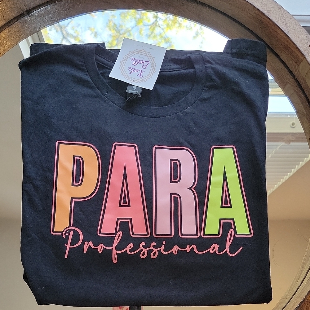 Black PARA Professional T-Shirt